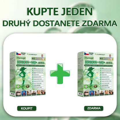 🎒Oficiální obchod|𝑮𝑳𝑶𝑹𝑬𝐍𝐃𝗔® Moringa·Berberin×NAD+10-v-1 Pokročilá Nano Mikronáplňová Náplast (pouze jednou denně, viditelné změny během 7 dní) ✅ Pro osoby s obezitou, povolenou kůží, cukrovkou, spánkovou apnoe, problémy se klouby a dalšími obtížemi.