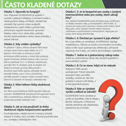 🎒Oficiální obchod|𝑮𝑳𝑶𝑹𝑬𝐍𝐃𝗔® Moringa·Berberin×NAD+10-v-1 Pokročilá Nano Mikronáplňová Náplast (pouze jednou denně, viditelné změny během 7 dní) ✅ Pro osoby s obezitou, povolenou kůží, cukrovkou, spánkovou apnoe, problémy se klouby a dalšími obtížemi.